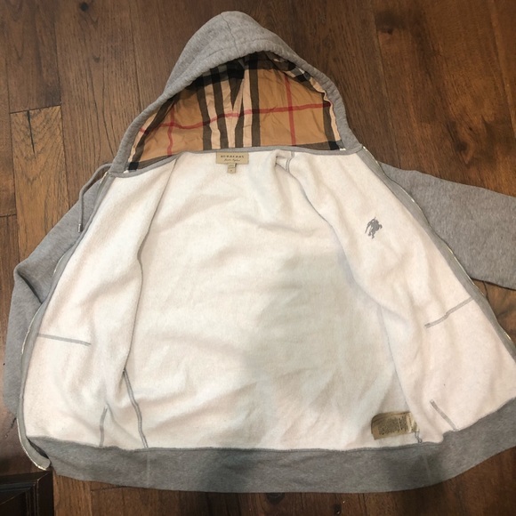 Burberry Zip Hooded Sweatshirt - Picture 4 of 10